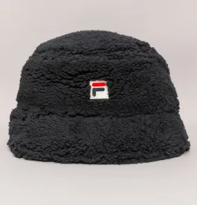 Fila Vintage Bray Sherpa Bucket Hat Black Fila Vintage Bray Sherpa Bucket Hat Black