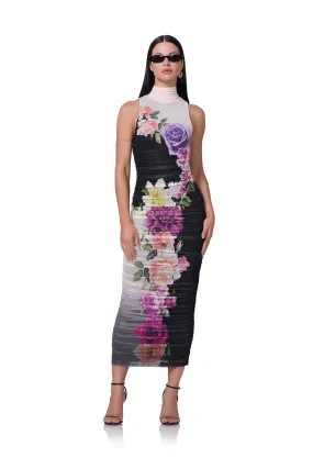 Fiorella Dress - Colorblock Floral Fiorella Dress - Colorblock Floral