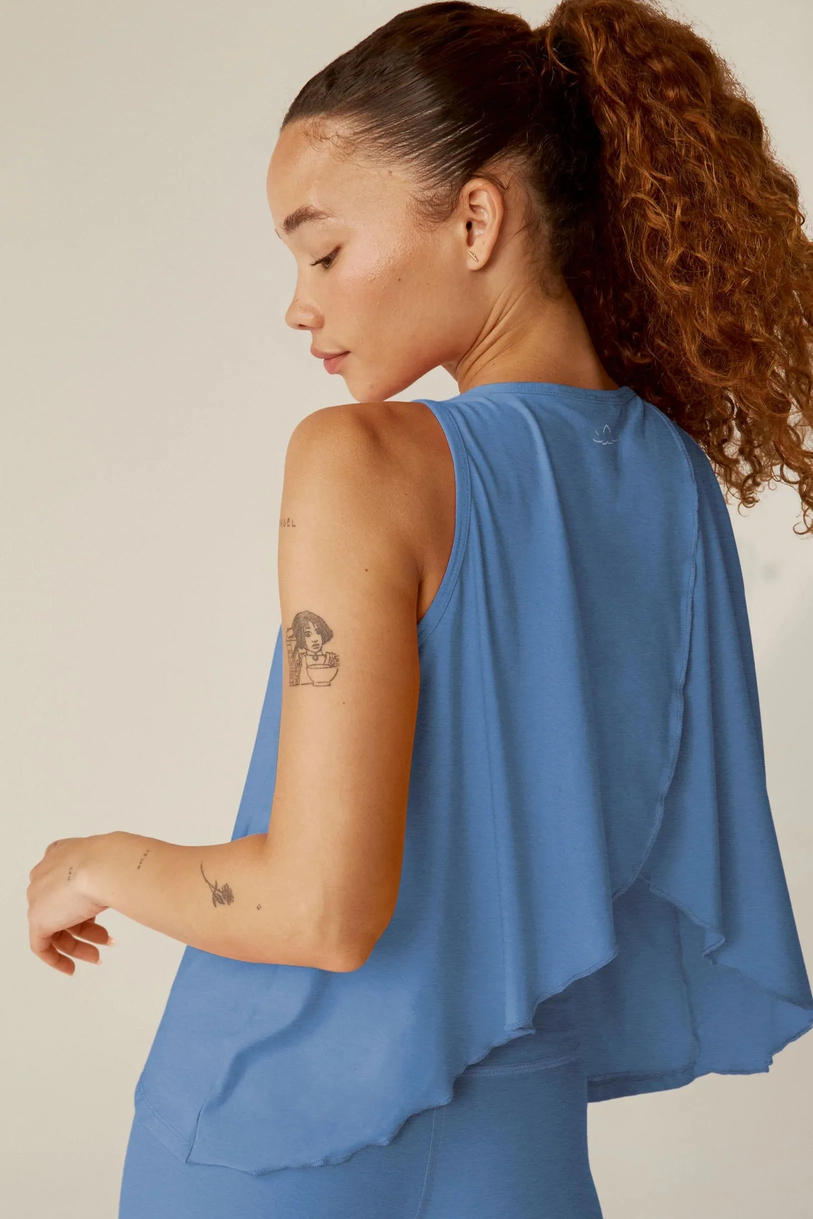 Flutter Tank - Sky Blue