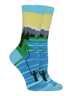 Fly Fishing Socks Gift Perfect Fly Fishing Lover Gift Fly Fishing Socks Gift Perfect Fly Fishing Lover Gift