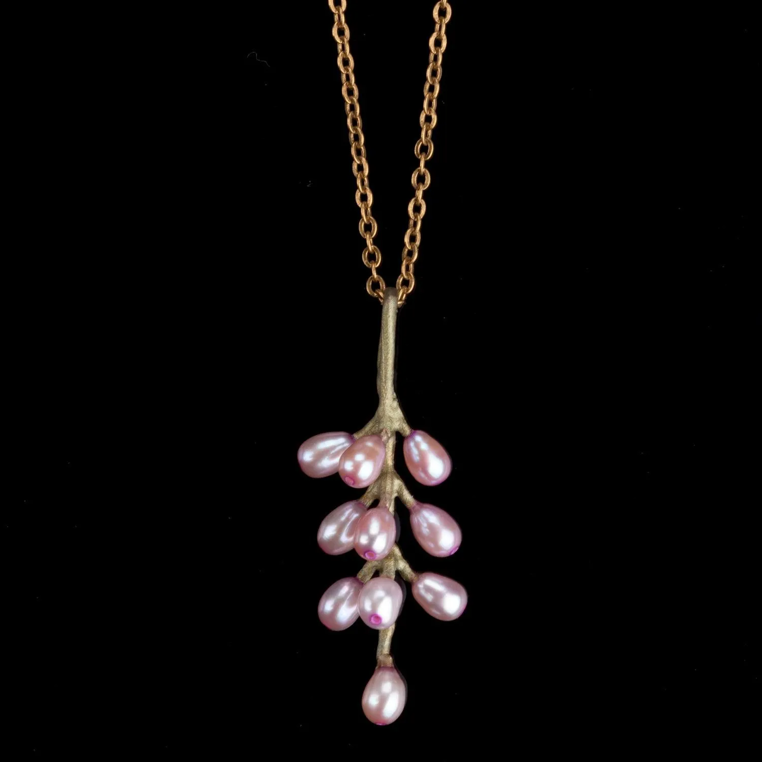 French Lavender Pendant - All Pearls