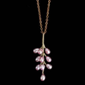 French Lavender Pendant - All Pearls French Lavender Pendant - All Pearls