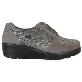 G Comfort Ladies Wide Fit Shoes - 799-2 - Grey G Comfort Ladies Wide Fit Shoes - 799-2 - Grey