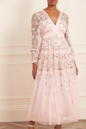 Garland Ribbon Ankle Gown Garland Ribbon Ankle Gown