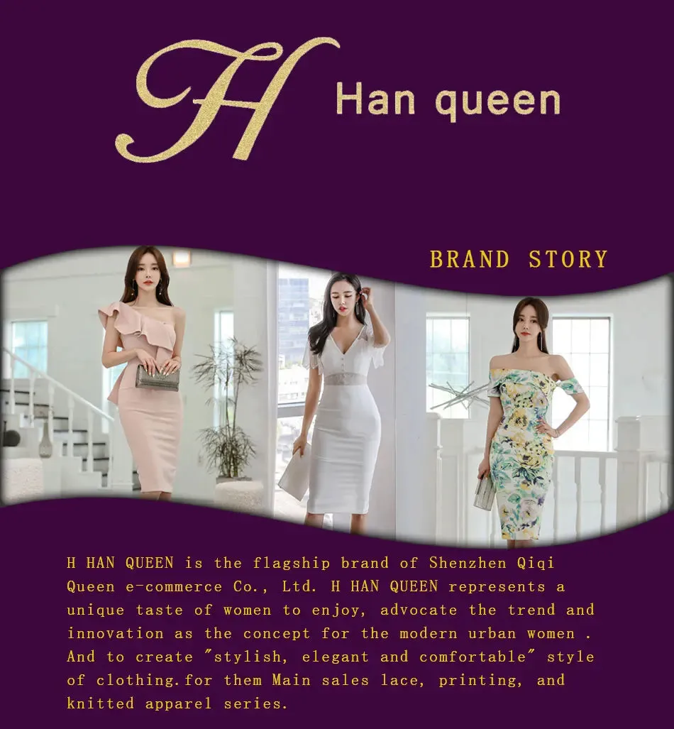 H Han Queen Knitted Turtleneck Sweater Bodycon Dress Bottoming Women Soft Elastic Autumn Winter Midi Party Dresses With Belt
