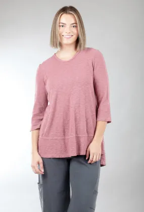 High-Low Flounce Tee, Mesa High-Low Flounce Tee, Mesa