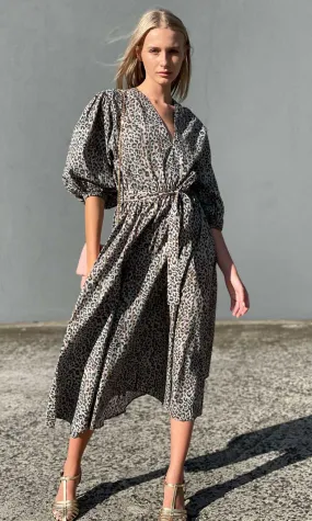 HOSS Amrita Naturals Animal Print Dress HOSS Amrita Naturals Animal Print Dress