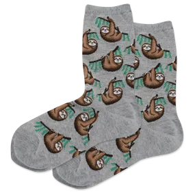 HOTSOX Women's Sloth Crew Socks HOTSOX Women's Sloth Crew Socks