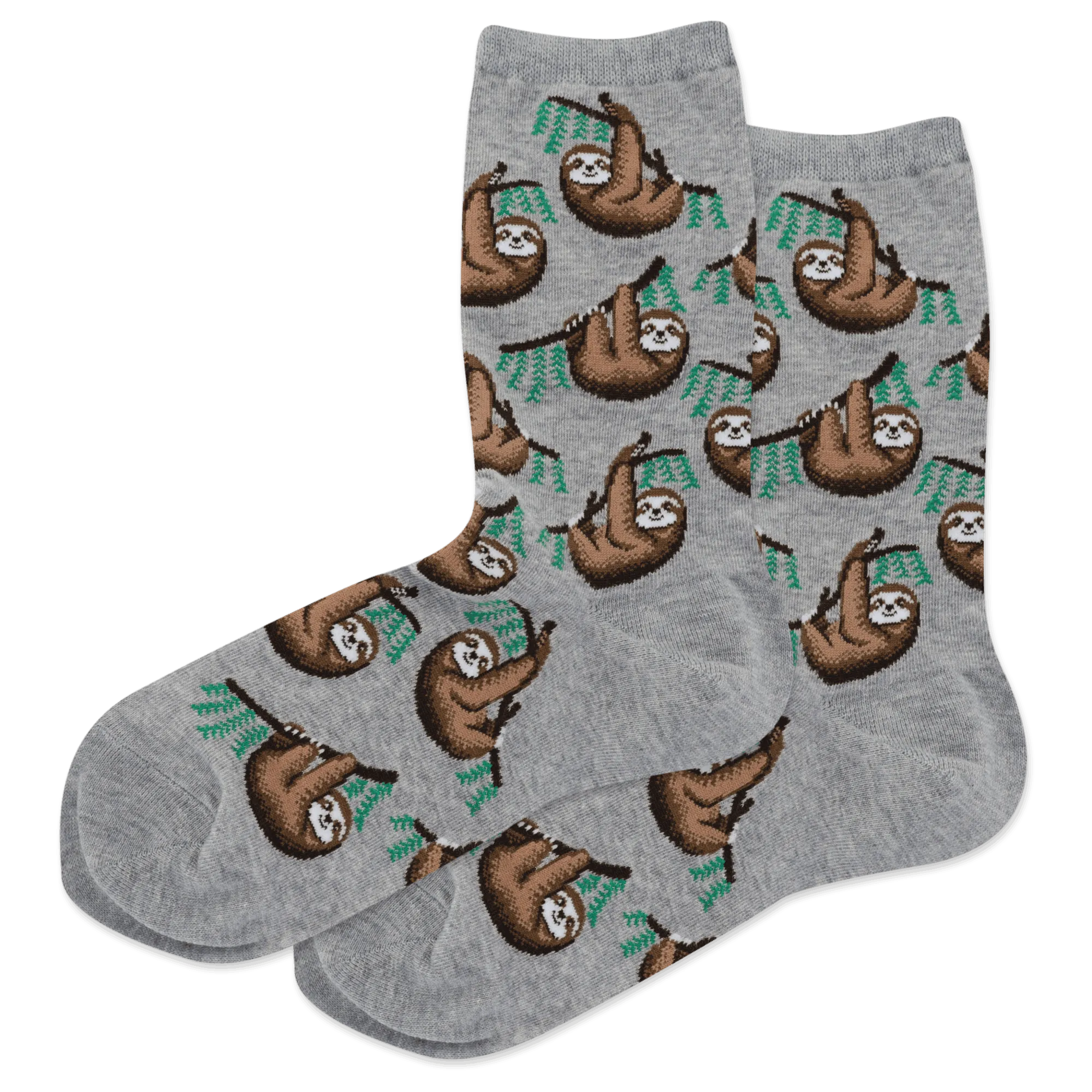 HOTSOX Women's Sloth Crew Socks