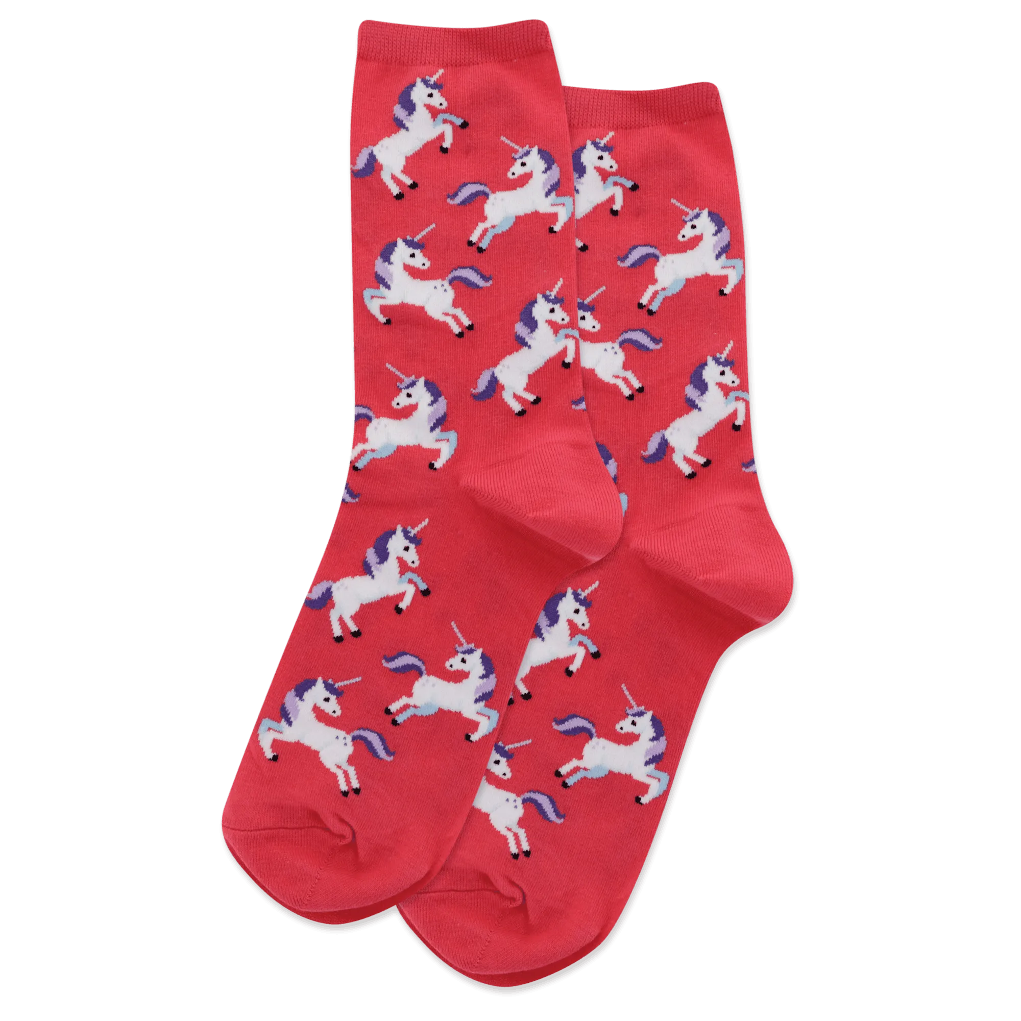 HOTSOX Women's Unicorn Crew Socks