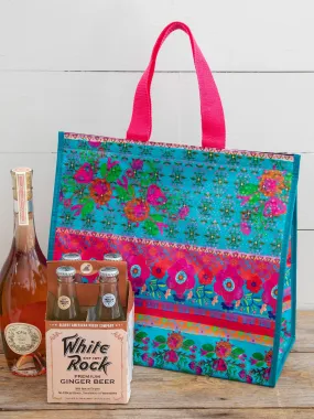 Insulated Cooler Tote - Floral Insulated Cooler Tote - Floral