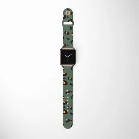 Khaki Leopard Apple Watch Strap Khaki Leopard Apple Watch Strap