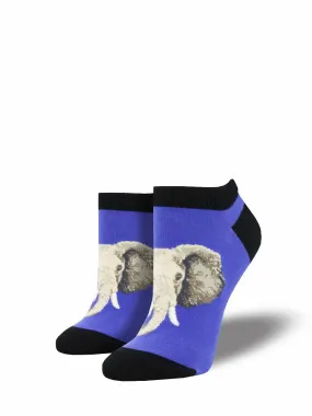 Ladies Elephant Of Surprise Ped Socks Ladies Elephant Of Surprise Ped Socks