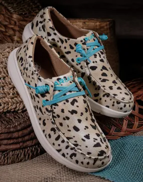Ladies Hilo Washed Animal Print Shoe 10044592 Ladies Hilo Washed Animal Print Shoe 10044592