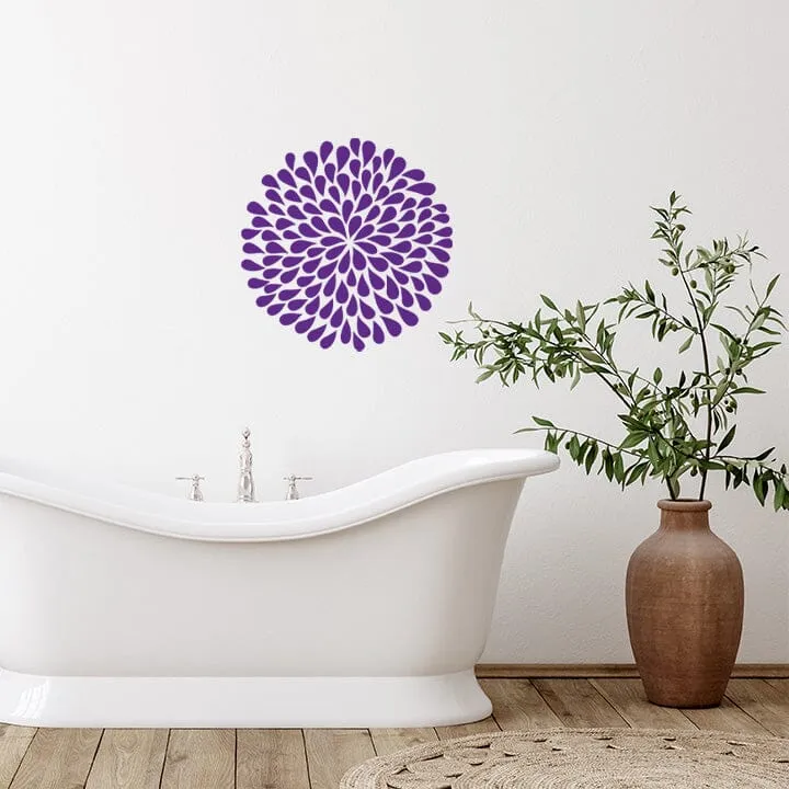 Large Flower Wall Decal