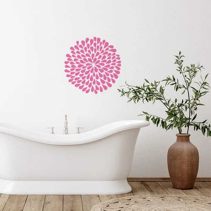 Large Flower Wall Decal