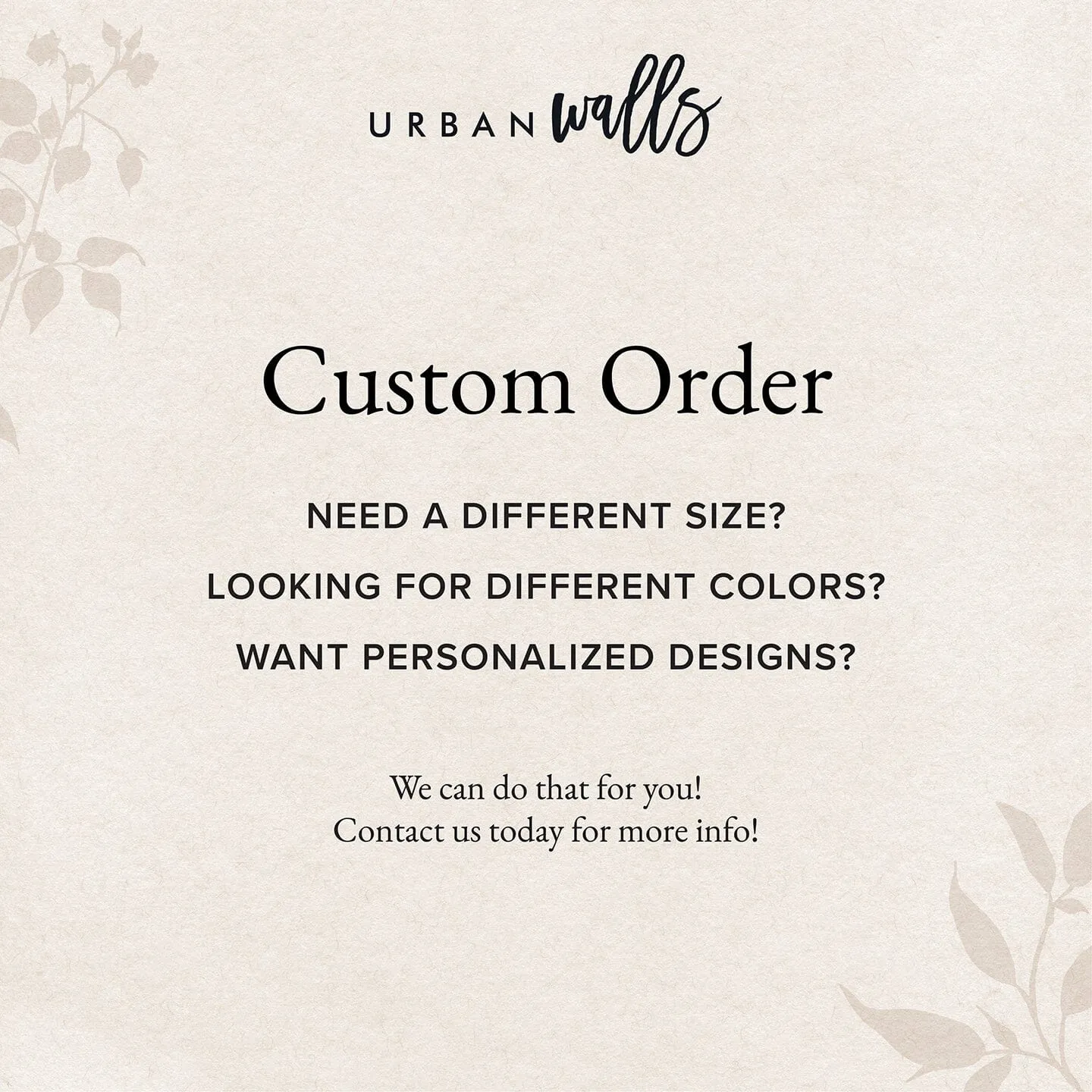 Large Flower Wall Decal