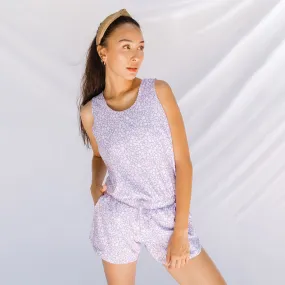 Lilac Tank Romper Lilac Tank Romper