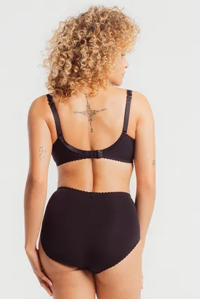 Élise High Waisted Brief Black Élise High Waisted Brief Black