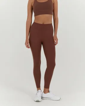 LUXE LEGGINGS 28" - COCOA LUXE LEGGINGS 28" - COCOA