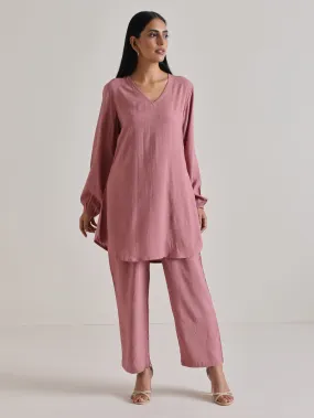 Mauve Short Co-Ord Set Mauve Short Co-Ord Set