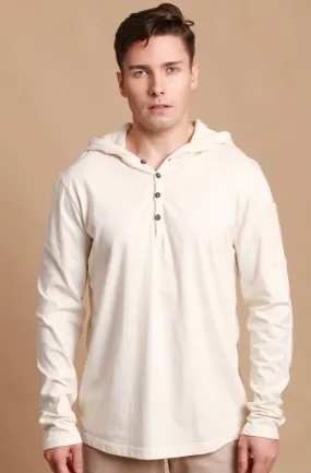Men's Jersey Pullover Hoodie with Built-in Sleep Eye Mask Men's Jersey Pullover Hoodie with Built-in Sleep Eye Mask