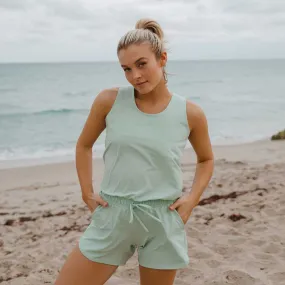 Mint Tank Romper Mint Tank Romper
