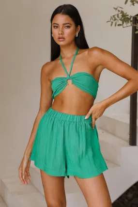 Never Stop Me Crop Green Never Stop Me Crop Green