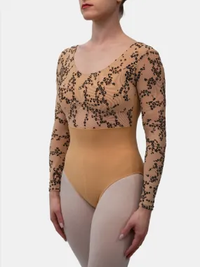 Nude Dance Long Sleeve Leotard MP783 Nude Dance Long Sleeve Leotard MP783
