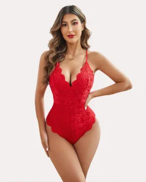 One Piece Lingerie Deep V Teddy One Piece Lingerie Deep V Teddy