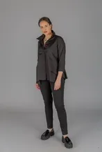 Paolo Tricot Sale, WT110250 Buttoned Flare Shirt 50% Off Regular Price