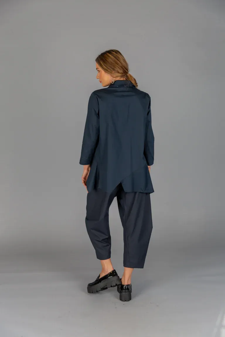 Paolo Tricot Sale, WT110250 Buttoned Flare Shirt 50% Off Regular Price