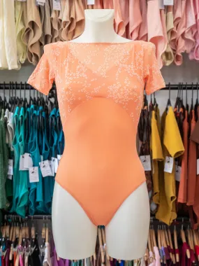 Peach Dance Short Sleeve Leotard MP633 Peach Dance Short Sleeve Leotard MP633