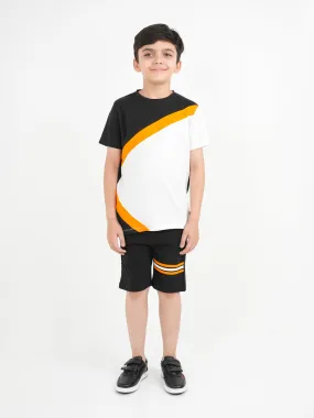 "SIMBARASH" Kids Casual Summer Shirt Shorts Set "SIMBARASH" Kids Casual Summer Shirt Shorts Set
