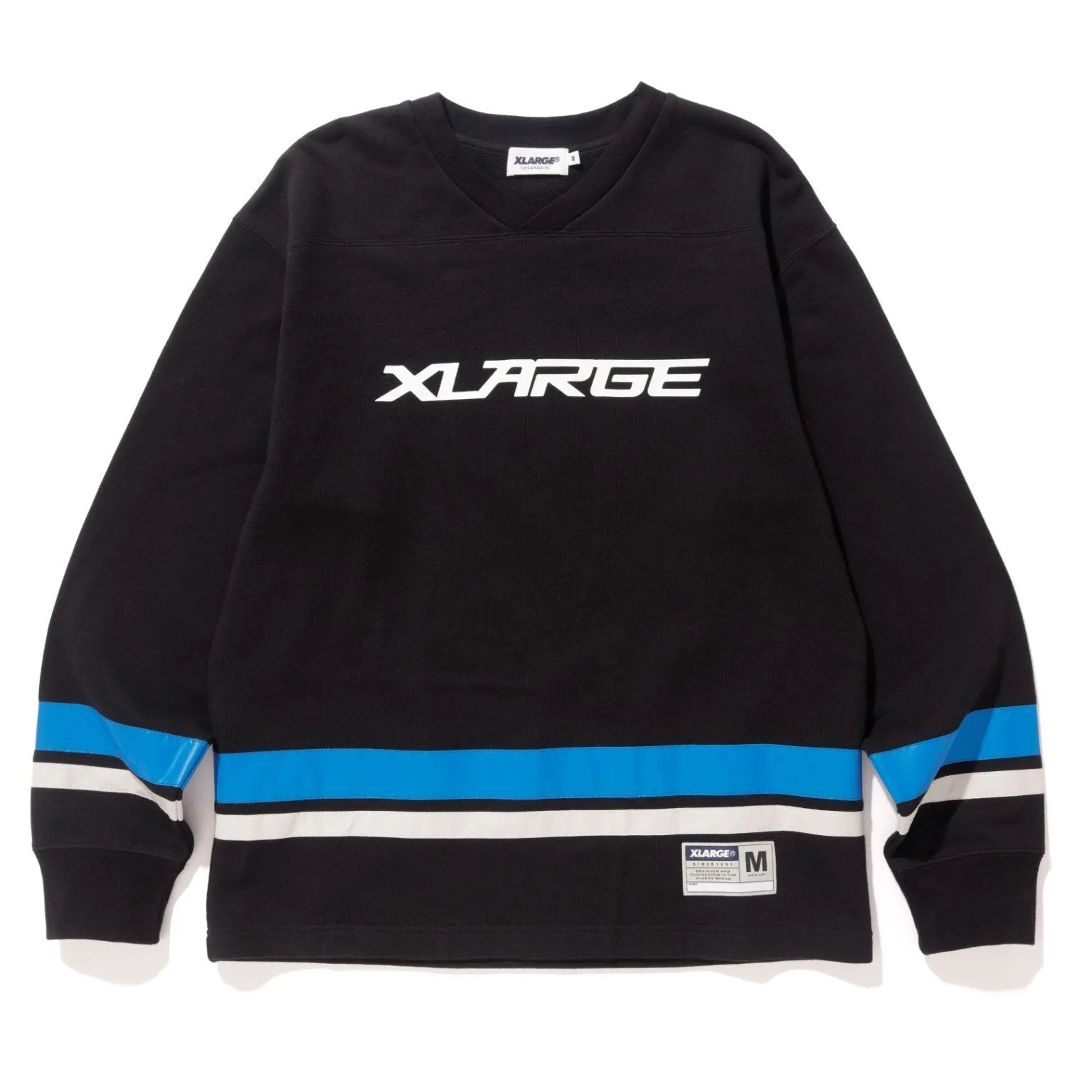 REFLECTOR LINED V NECK SWEAT