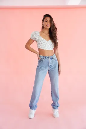 Rolla's Classic Straight Jeans in 90s Blue Rolla's Classic Straight Jeans in 90s Blue
