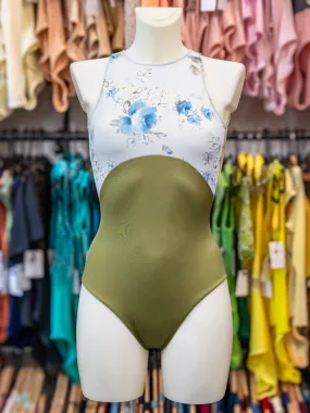 Sage Green Dance High Neck Leotard MP150 Sage Green Dance High Neck Leotard MP150
