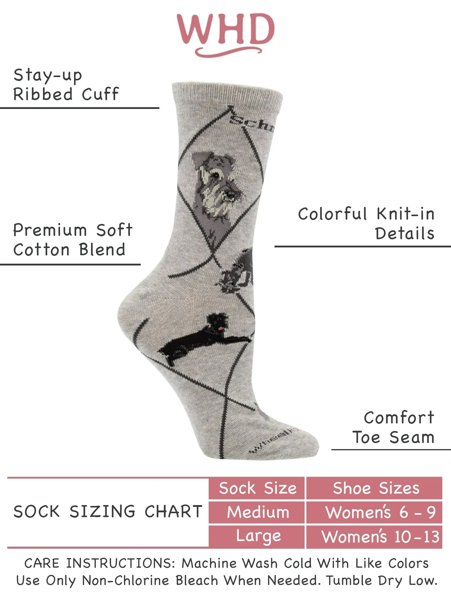 Schnauzer Socks Perfect Dog Lovers Gift