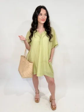 Shadow Stripe Shift Dress Shadow Stripe Shift Dress