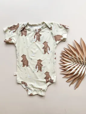 Short Sleeve Bodysuit | Bear and Duck | Luxury Bamboo Short Sleeve Bodysuit | Bear and Duck | Luxury Bamboo