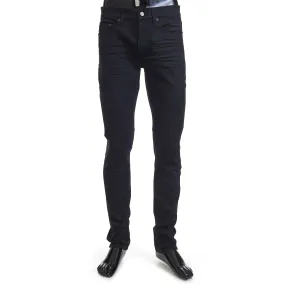 Skinny Jeans In Used Black Denim Skinny Jeans In Used Black Denim