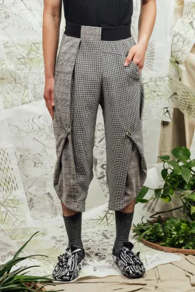 SL24 NYO ASYMMETRIC PANT - RIVERSTONE CHECK SL24 NYO ASYMMETRIC PANT - RIVERSTONE CHECK