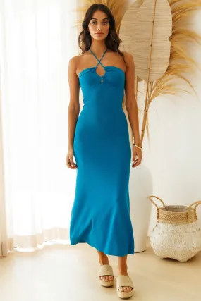 Stand Still Maxi Dress Blue Stand Still Maxi Dress Blue