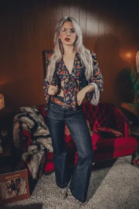 Stevie High Rise Jeans - Dark Denim Stevie High Rise Jeans - Dark Denim