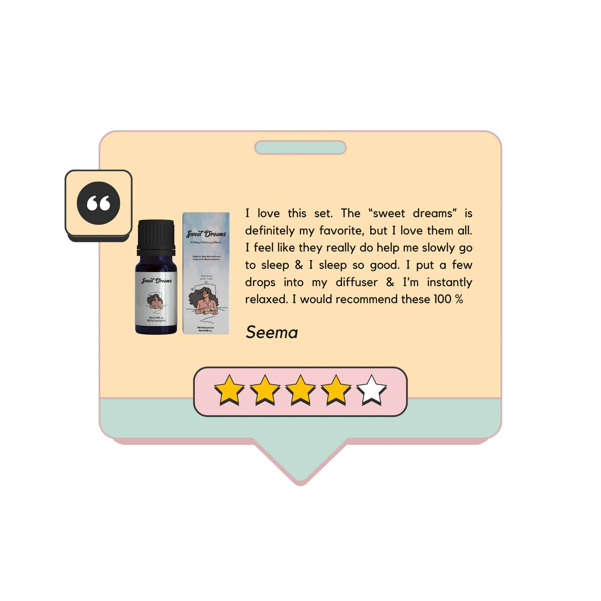 Sweet Dreams - 100% Essential oil