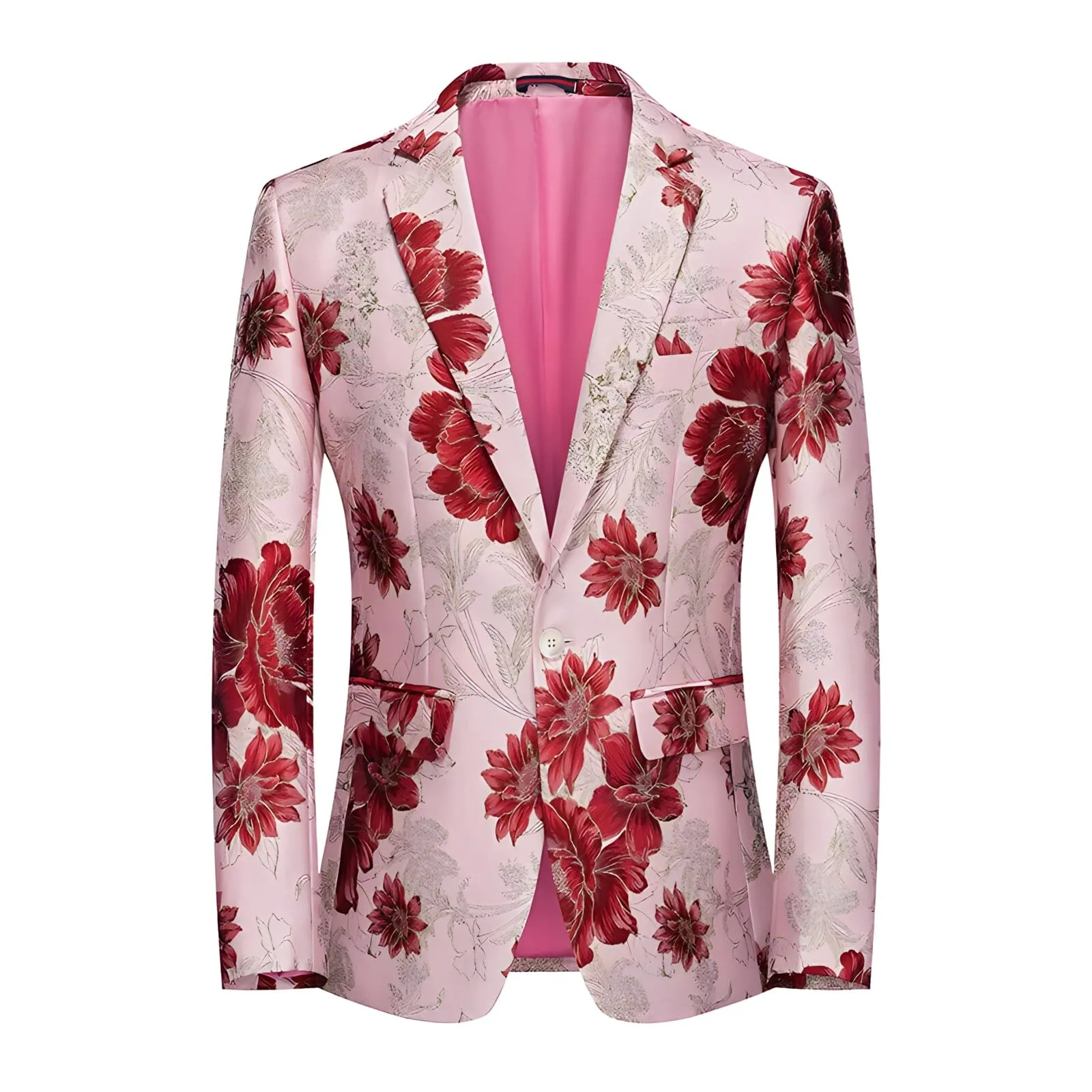 The Eden Bronzing Slim Fit Blazer Suit Jacket - Multiple Colors