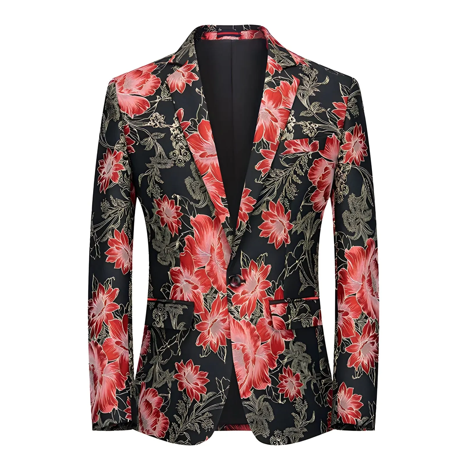 The Eden Bronzing Slim Fit Blazer Suit Jacket - Multiple Colors