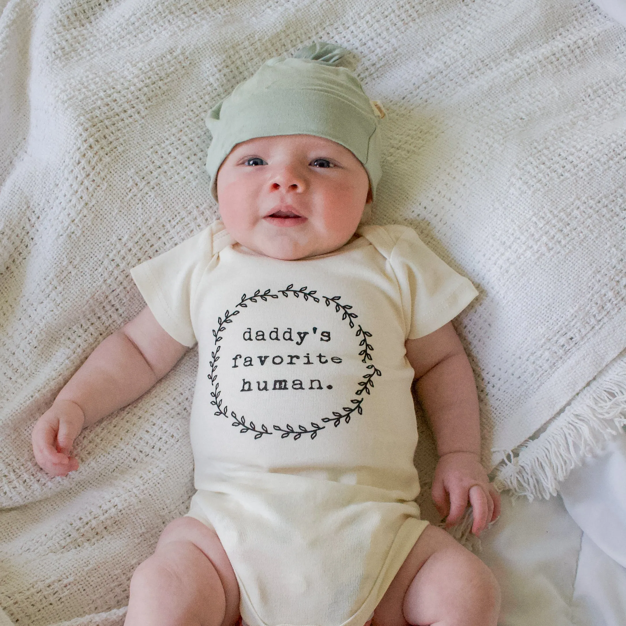 Top Knot Hat | Sage | Bamboo