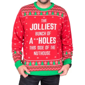 Vacation Movie The Jolliest Bunch Red Ugly Christmas Sweater Vacation Movie The Jolliest Bunch Red Ugly Christmas Sweater