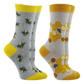 WHD Bee Socks 2-Pack or 1-Pack WHD Bee Socks 2-Pack or 1-Pack